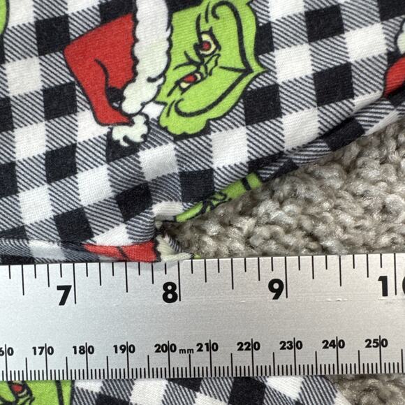Dr. Seuss Christmas The Grinch pajamas size 3 button up Super soft kids PJ's - Picture 8 of 10